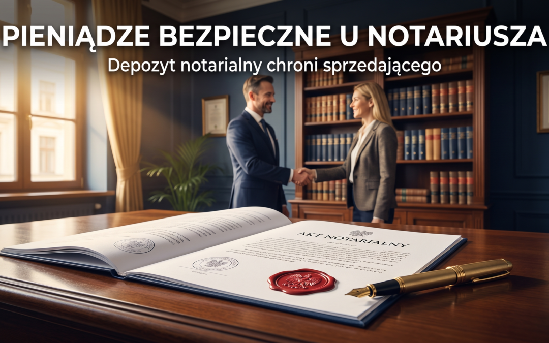 Depozyt notarialny – jak chroni sprzedającego nieruchomość?